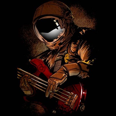 تیشرت Astronaut vs MUSIC