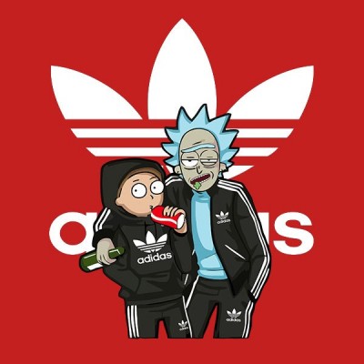 تیشرت Rick And Morty Adidas