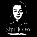 تیشرت دخترانه Arya Stark Not Today