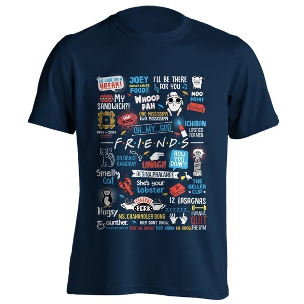 تیشرت Friends - Joey doesn't share food