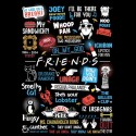تیشرت Friends - Joey doesn't share food