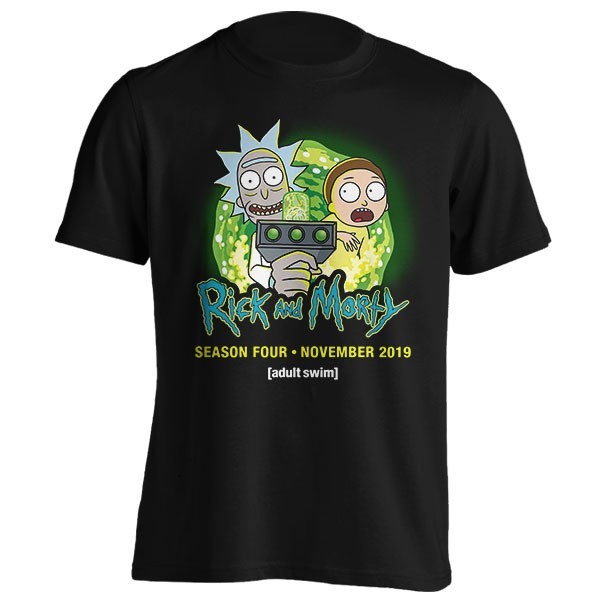 تیشرت Rick and Morty Season 4