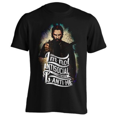 تیشرت John Wick - Society is anti-me