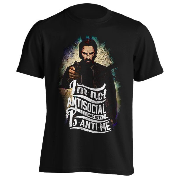 تیشرت John Wick - Society is anti-me