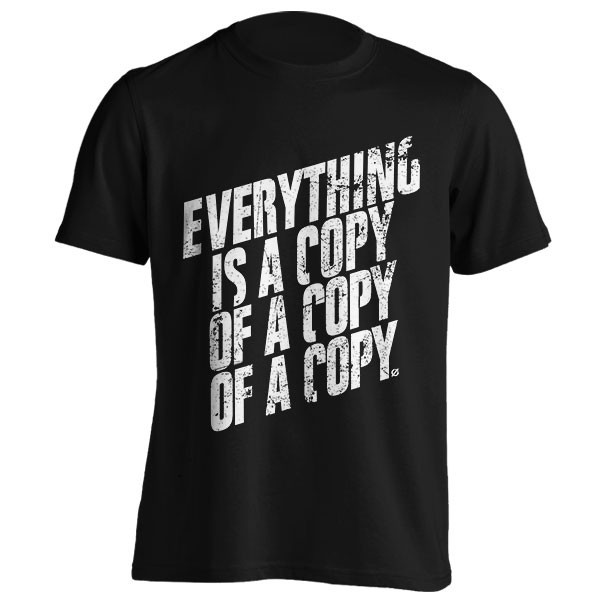 تیشرت Fight Club - Everything is a copy