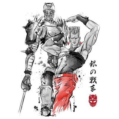 تیشرت Silver Chariot sumi-e