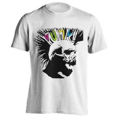 تیشرت Punk Rock Skull