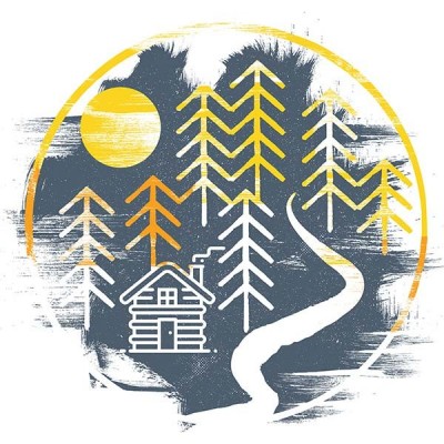 سویشرت هودی ملانژ Walk the wood