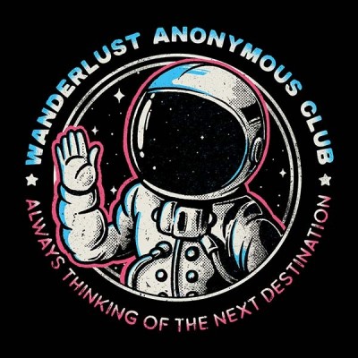 تیشرت Wanderlust anonymous club