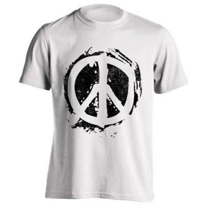 تیشرت نماد صلح طرح Grunge