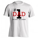 تیشرت هدیه روز پدر طرح Number 1 DAD