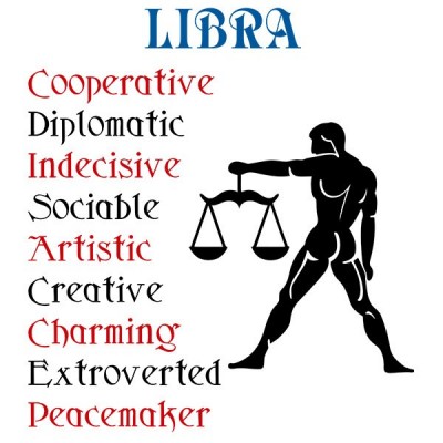 تیشرت متولدین مهر طرح Horoscope