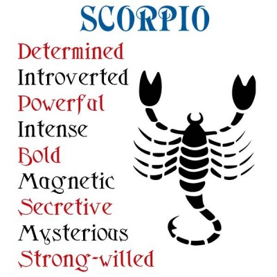 تیشرت متولدین آبان طرح Horoscope