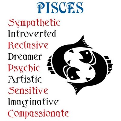 تیشرت متولدین اسفند طرح Horoscope