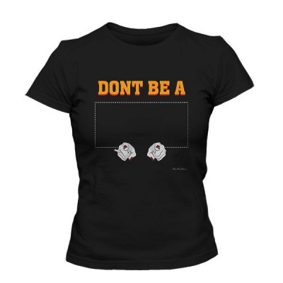 تیشرت دخترانه Don't Be a Square - Mia Wallace