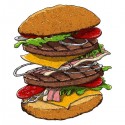 تیشرت آستین بلند Hamburger