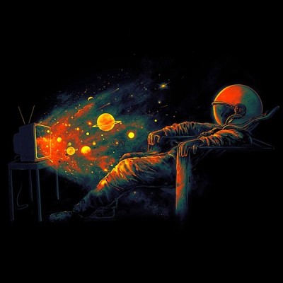 سویشرت هودی Cosmic Channel