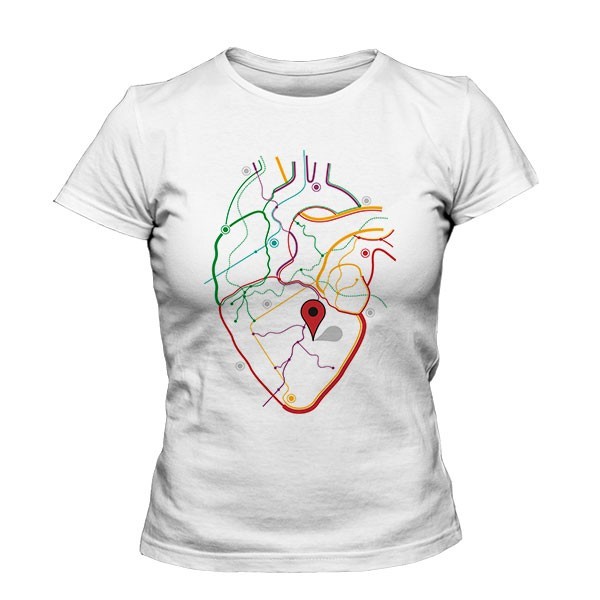 تیشرت دخترانه You Are Here