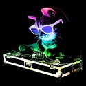 تیشرت دخترانه Rainbow DJ Kitty