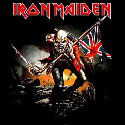 تیشرت The Trooper Union Flag Art Iron Maiden