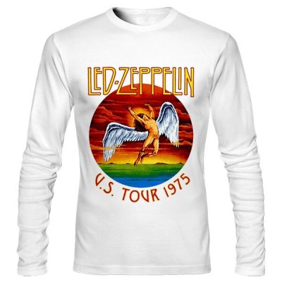 تیشرت آستین بلند Led Zeppelin Men's Icarus 1975 Tie Dye