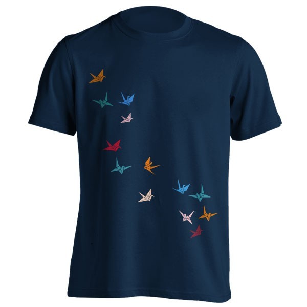 تیشرت Flying Paper Cranes Birds