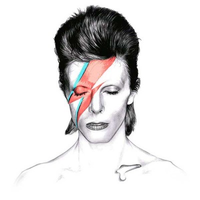 تیشرت دیوید بویی Aladdin Sane