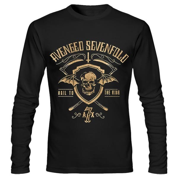 تی شرت آستین بلند Avenged Sevenfold Shield & Sickler