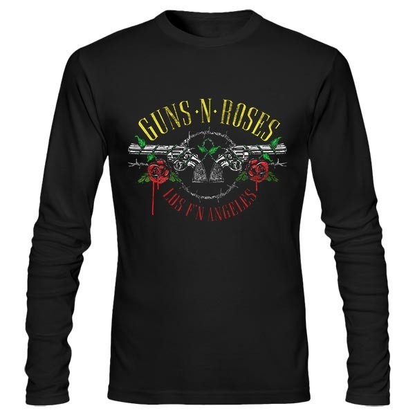 تی شرت آستین بلند Guns N' Roses Top Hat Guns