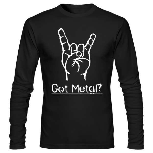 تی شرت آستین بلند Got Metal
