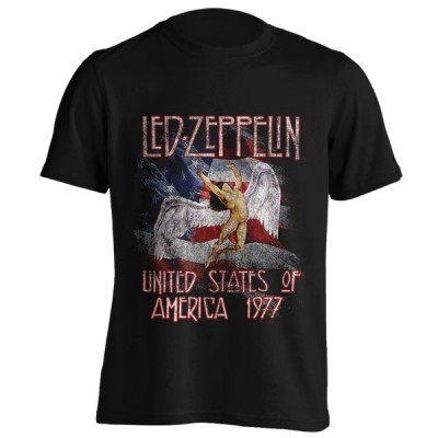 تیشرت USA ’77 Icarus Logo And Flag Led Zeppelin