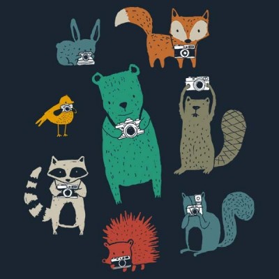 تیشرت دخترانه Wildlife Observation