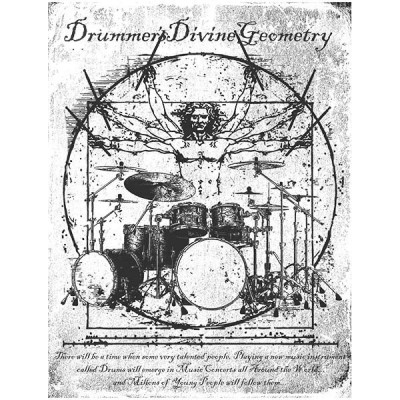 تیشرت Da Vinci Drums Perfect Drummer