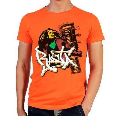 تیشرت باب مارلی طرح Rasta