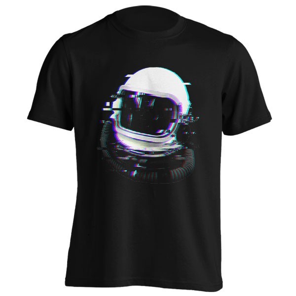 تیشرت Astronaut Helmet Glitch