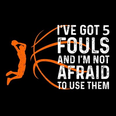 تیشرت بسکتبال طرح Funny Basketball Player