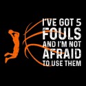 تیشرت بسکتبال طرح Funny Basketball Player