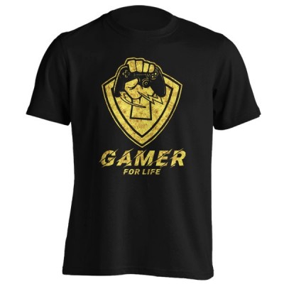 تیشرت گرافیکی طرح Gamer For Life